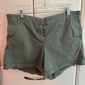 J.Crew chino short 4" green